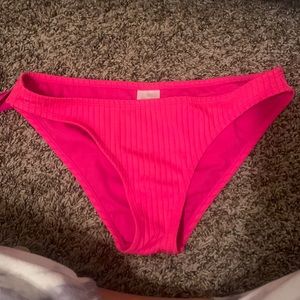 hot pink bathing suit bottoms